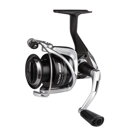 Safina Spinning Reel (NEW) - Okuma Safina Spinning Reel- corrosion-resistant graphite body- cyclonic flow rotor- new graphite handle- quick set infinite anti-reverse system