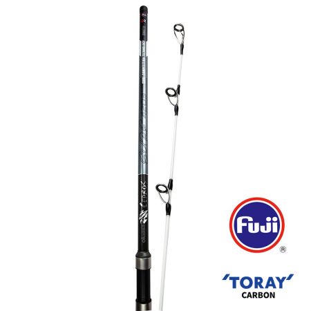 Cedros Surf Rod (NEW) - Okuma Cedros Surf Rod- Toray 40T high modulus carbon blank construction- Solid carbon inserted hybrid tip- Fuji K-concept guides with Alconite insert and SIC top- Fuji DPS screw-lock reel seat with cushioned hood