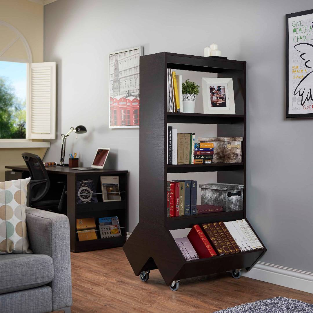 Easy Move Large Capacity Bookcase Home Furniture Manufacturers Movable Bookcases Share Your Favorite Books Or Articles With Friends