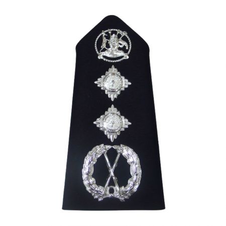 Embossed Shoulder Epaulettes - Epaulettes with Embossed Logo