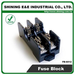 FB-6012 600V 15A 2 Pin Midget Fuse Box