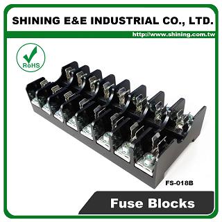 FS-018B 600V 10A 8 Way Midget Fuse Block
