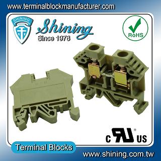 TF-10 Din Rayına Monteli 10mm Terminal Bloğu