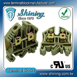 TF-16 Din Rail Dipasang Blok Terminal 16mm