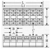 TR DIN Rail Mounted Terminal Block