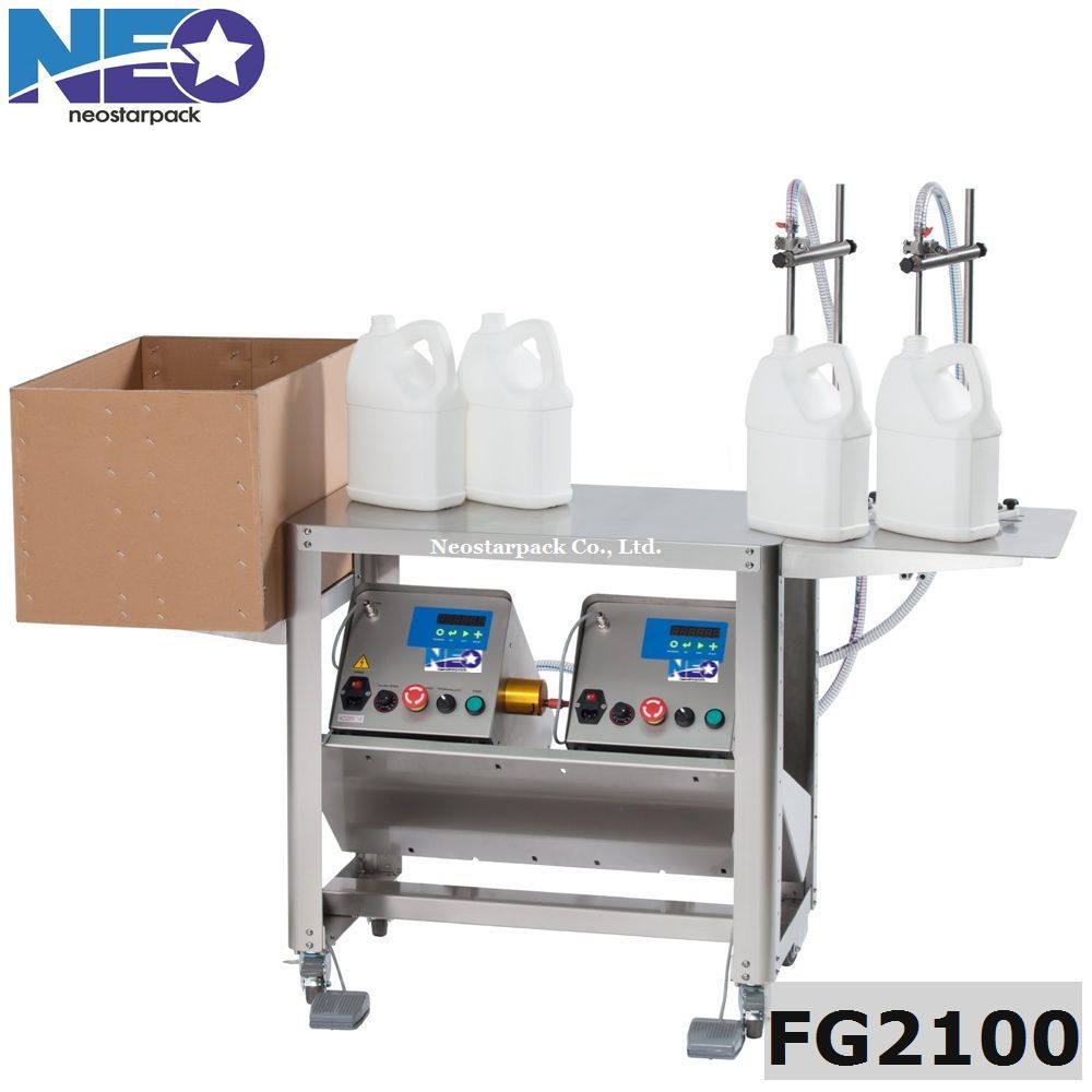 Two nozzles bottle filler Packaging Equipment Manufacturer