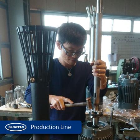 L&iacute;nea de producci&oacute;n de aireador flotante