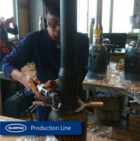 L&iacute;nea de producci&oacute;n de aireador flotante