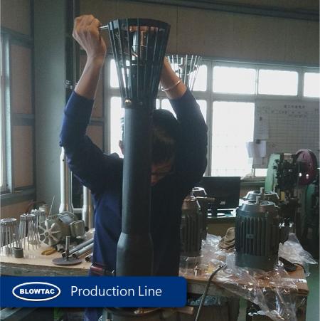 L&iacute;nea de producci&oacute;n de aireador flotante