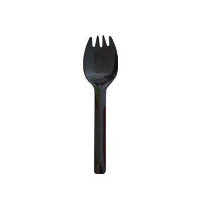 Cake Spork Black Color - Black Dessert Spork