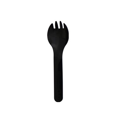 Heavy Duty Black PP Spork
