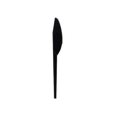 Black Light Weight Plastic Knife