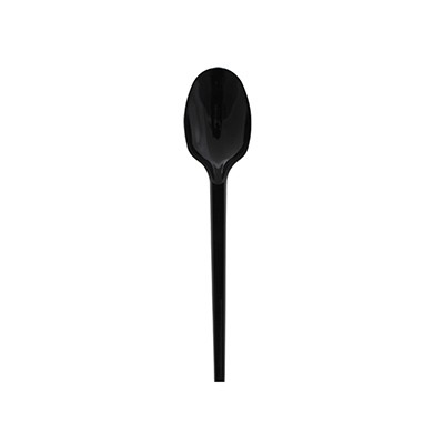 Black Plastic Spoon For Risotto