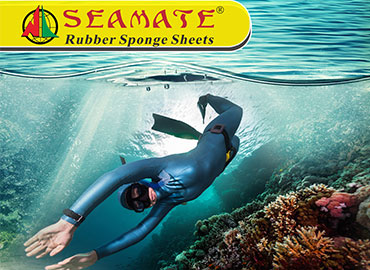 Neoprene (Chloroprene Rubber) Sponge laminated with fabric(s) or treated with special treatment is commonly seen on the wetsuit, spearfishing suit, shoes, bags, sport accessories and so on. Water-proof, warm-keeping and good cushion performance are the main charateristics of Chloroprene Rubber sponge laminates.