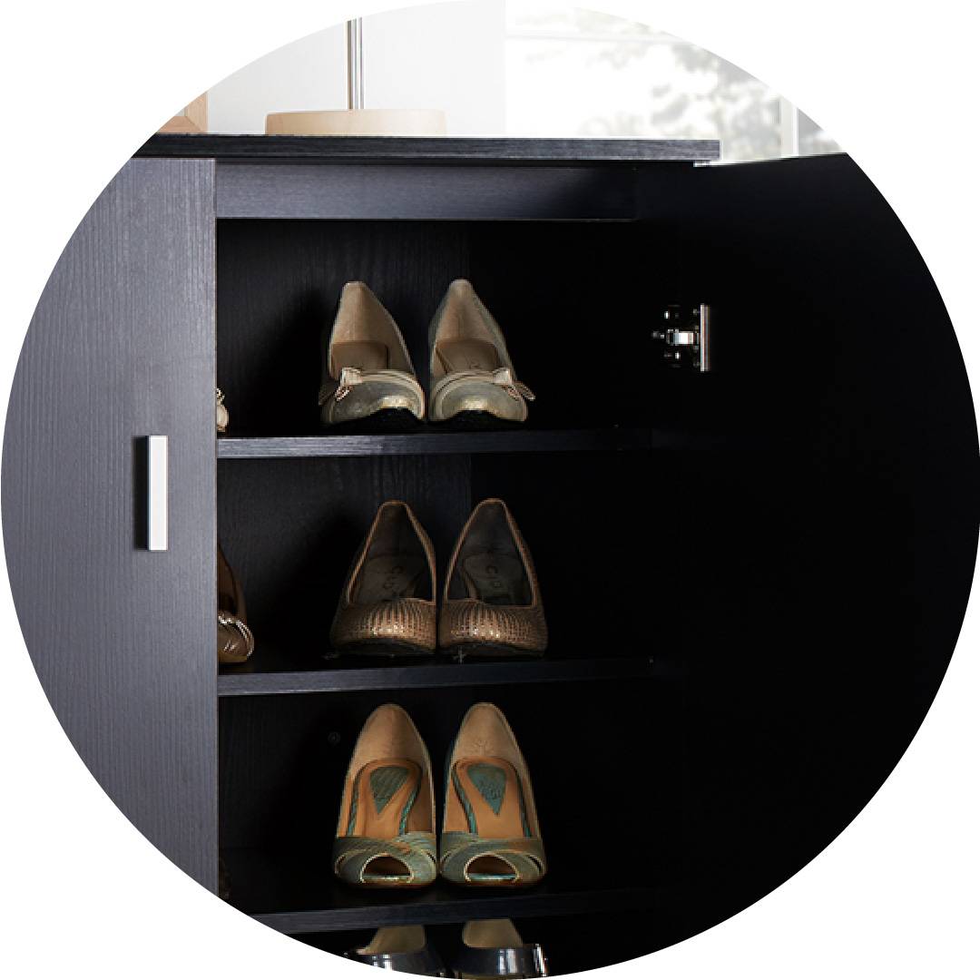 Rectangular Low Key Luxury Shoes Cabinet Safe Green Furniture Supplier Slicethinner