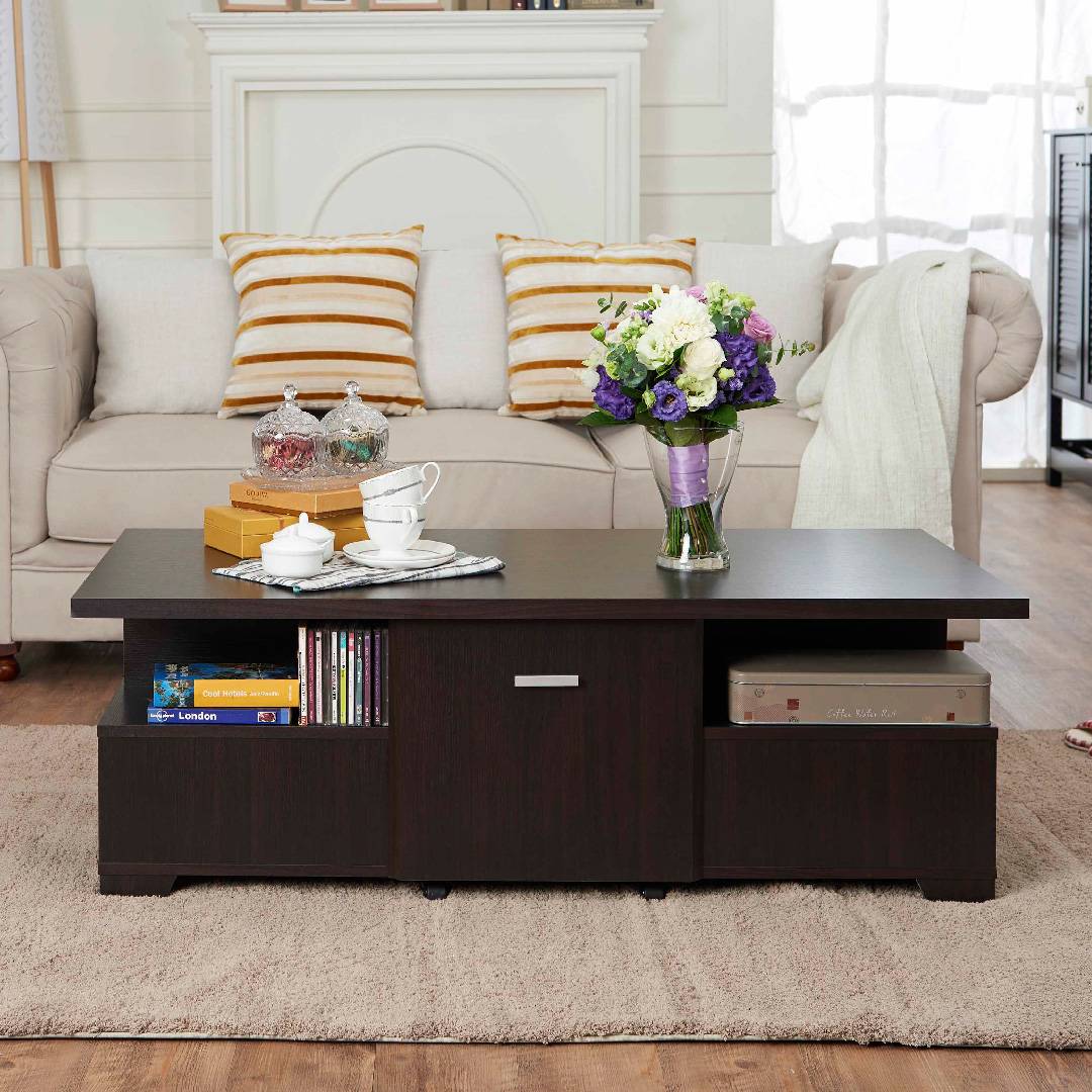 Mobile Storage Coffee Table Safe Green Furniture Supplier Slicethinner