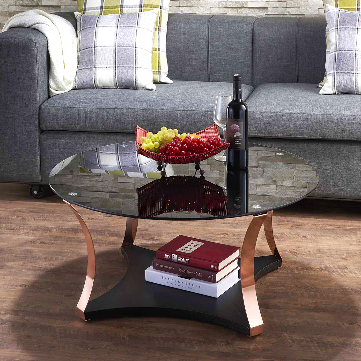 Black Glass Tabletop Coffee Table Research Development