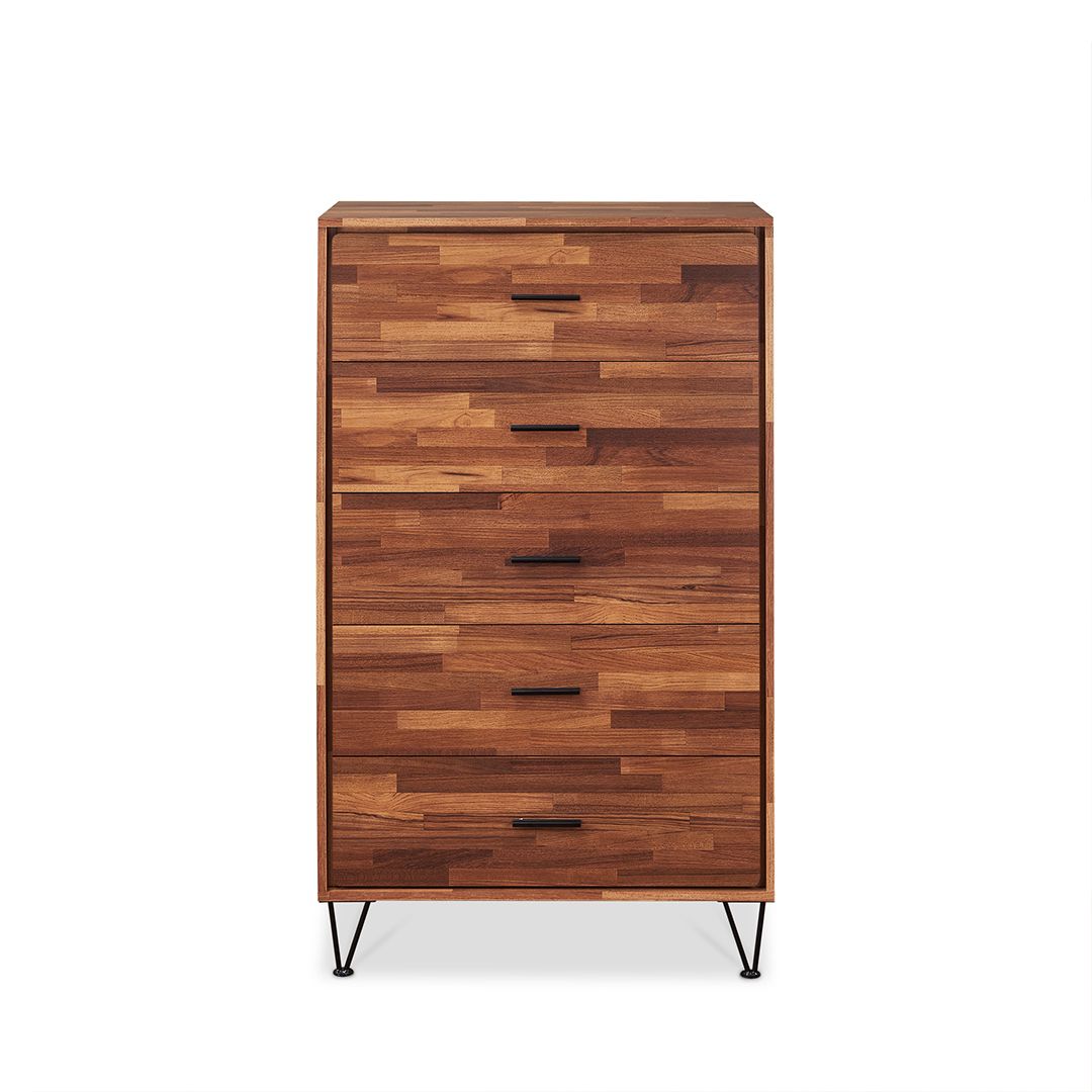 Decorated Modern Reclaimed Teak Chest Of Drawers Supply One Stop