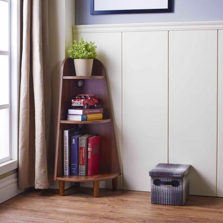 Corner Space Bookshelf - for people who like plain and pure