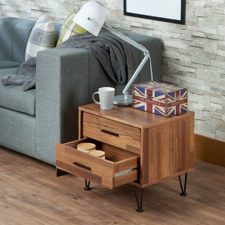 British Style Modern Woody Side Table