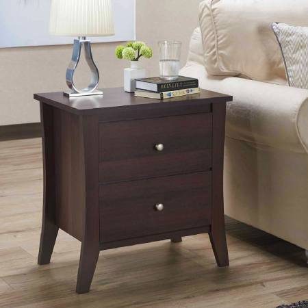 Double Drawer Functional Side Table