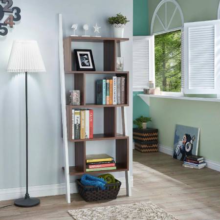Modern Oblique Tower Display Bookcase