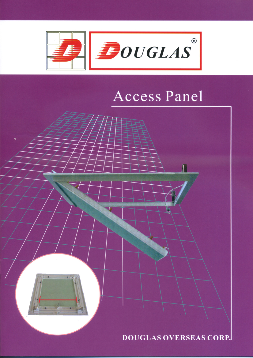 Access Panel Vinyl Faced Gypsum Ceiling Tiles Manufacturer DOUGLAS