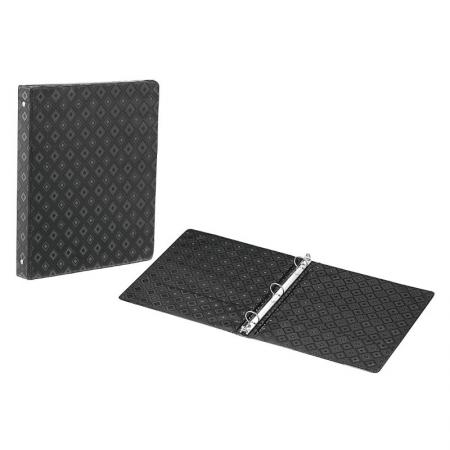 Poly Cardboard Binder - Includes two pockets for extra storage space.