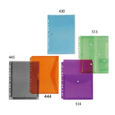 11 Holes Binder Pockets - 11 universal hole punch for 2, 3, and 4 ring binders.