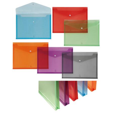 PP Gusset Carry Folder - Various kinds of size to store business card, CD's and receipt.