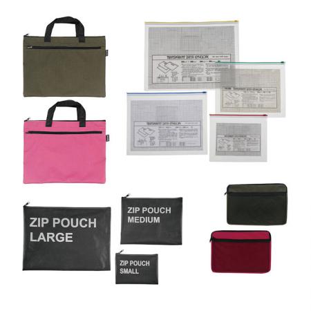 Túi zip và túi - Chất liệu mềm, bền và hoàn hảo cho mục đích lưu trữ khác nhau.