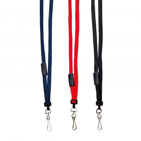 Safety Buckle Lanyard - Nylon Kids Neck Lanyards are suitable for office work certification.