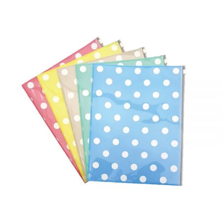 Two Pocket Folder with Zip Bag Cover