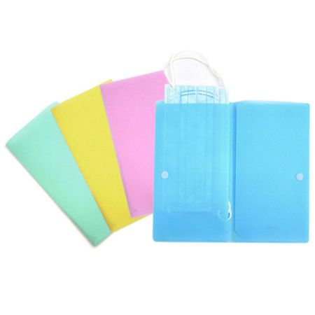 TIENO 2 Pencil Pouches 3 Ring Zipper Binder Pocket with Clear Window Fabric Binder Case 9.5 x 7 Stationery Organizer Blue 