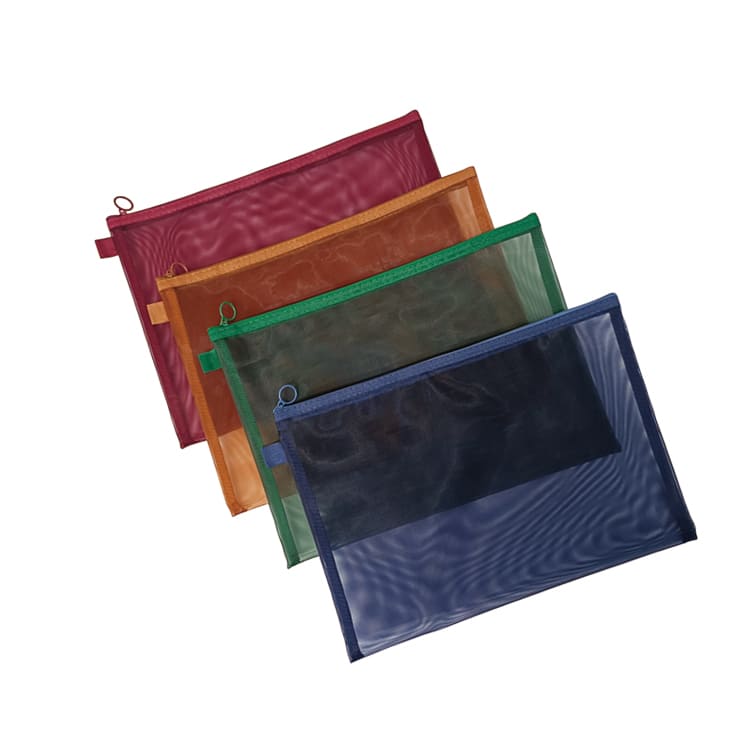 A4 Soft Mesh Zipper Bag | Mesh Zipper Pocket | Office Supplies ...