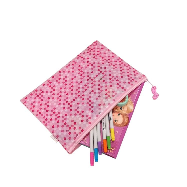 Fabricante de bolsas de plástico con cierre de cremallera de tamaño A4