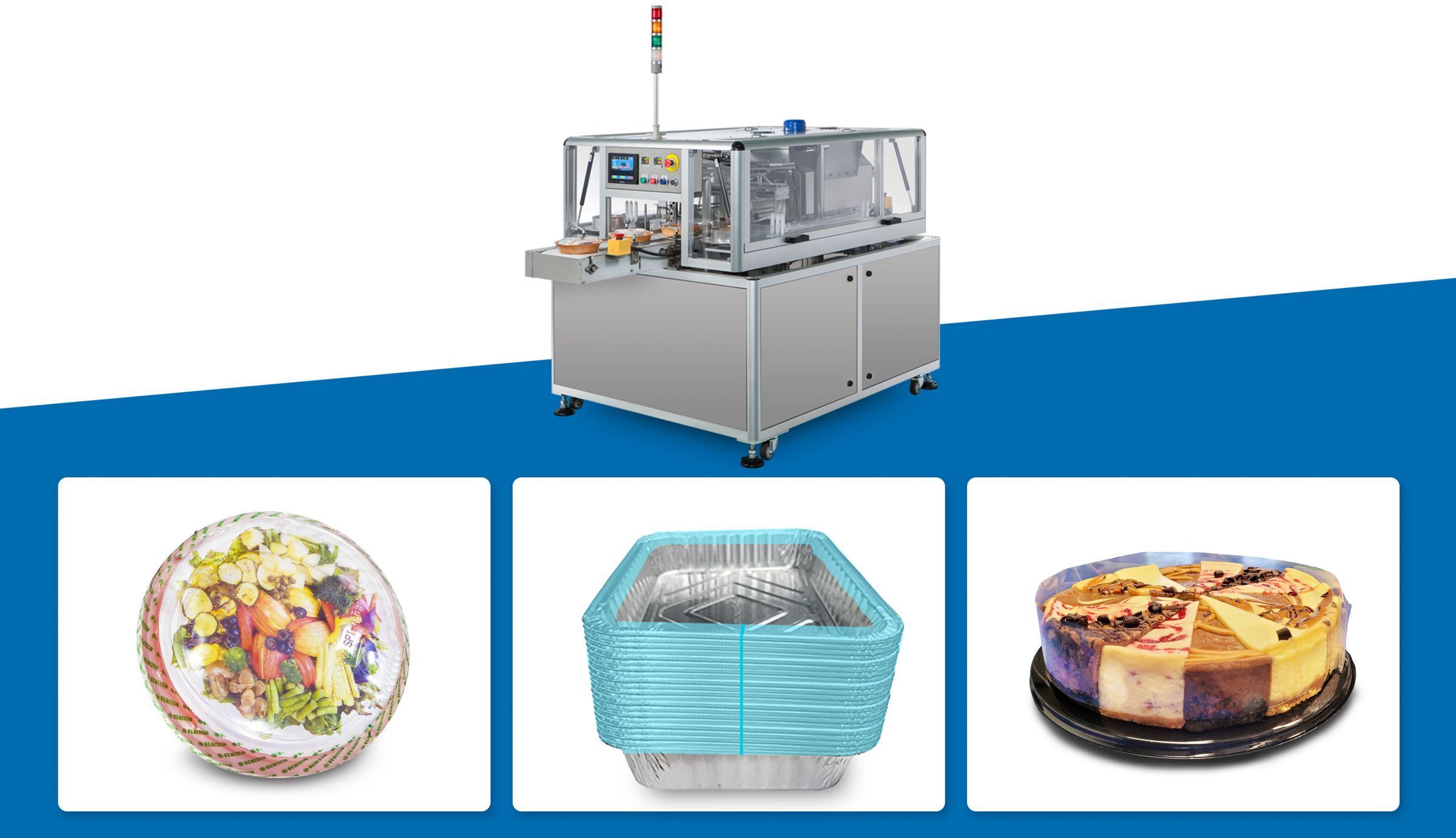 Tamper Evident Band Applicator Supply for 55 Years Benison & Co., Ltd.