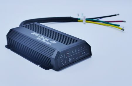 DC to DC 40A IP66 3-PHASE  ISOLATED CHARGER - ON-TRAILER BATTERY CHARGER 12V24V 40A