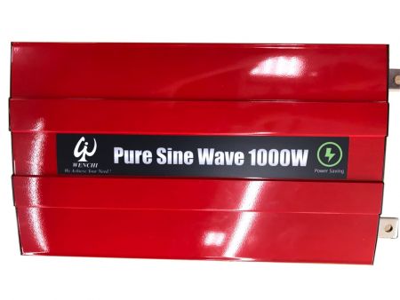 1000-W-LCD-Smart-Wechselrichter mit reiner Sinuswelle von 12 V DC auf 110 V AC - 1000P12