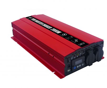 2000W LCD PURE SINE WAVE POWER INVERTER 220V with CHARGER 12V30A or 24V15A - PSW Inverter Charger2000W