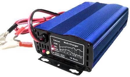 ADVANCED MULTI-STAGE BATTERY CHARGER 24V7A - WENCHI 8 Stage 2407 MultiCharger