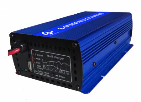 ADVANCED MULTI-STAGE BATTERY CHARGER 24V12A - WENCHI 8 Stage  2412 MultiCharger