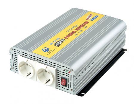 1000W MODIFIED SINE WAVE POWER INVERTER 12V DC to 110V/220V AC - Modified Sine Wave Power Inverter 1000W