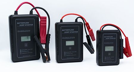 NEW LCD Supercapacitor Jump Starter & Battery Charger 2 in 1