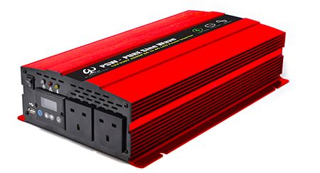 PSW SERIES: DETACHABLE LCD SMART PURE SINE WAVE INVERTER with APP
