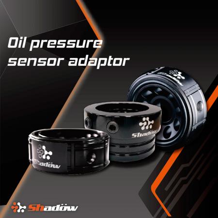 Oil Pressure Sensor Adaptor - It can read the oil temperature and pressure at the same time.