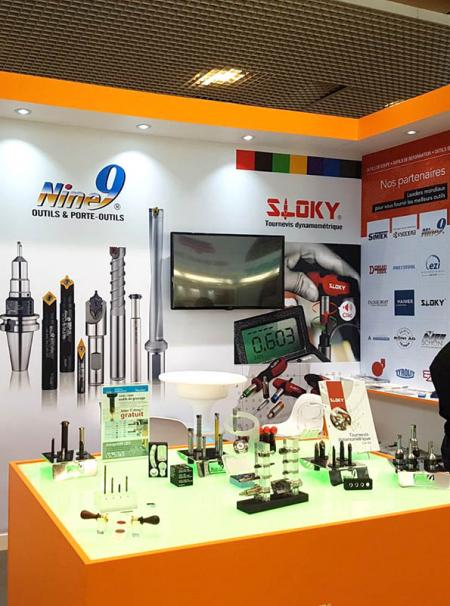 SLOKY Torque Screwdriver were showcased by Outimat Groupe in 2017 Industrial Lyon - Come and check our CNC precision, lathing, milling and turning parts; of course also Sloky Torque screwdriver and wrenches for all different application including Shooting/Hunting, Circuit board, Tire pressure detector, Bicycle, DIY Market, Drum, Lens, 3C devices and Golf Club. User friendly for CNC cutting tools of machining, lathing, turning, and milling parts.