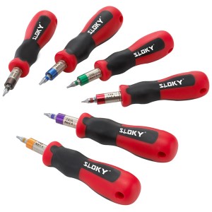 Standard Set Torque Screwdriver - Standard Set of Sloky torque screwdriver with bits of Hex, Torx and Torx Plus; best recommand for torque adapters smaller than 2Nm.
User friendly for CNC cutting tool of machining, turning and milling.