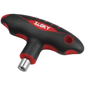 T-Flying Handle - T-Flying Handle for Sloky torque screwdriver with bits of Hex, Torx and Torx Plus for for torque bigger than 2Nm.
User friendly for CNC cutting tool of machining, turning and milling.