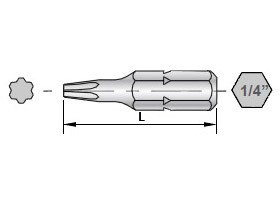 867/1 10 Ipr X 25 Mm Bits For Ipr Socket Screws Made In Usa Wera Tools 05134722001 867/4 25 89mm Bits For IPR Socket Screws,IPR TORX PL 25 Mm Handgun